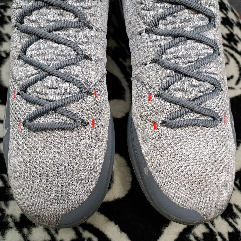 %Men's Nike KD 11 Basketball Shoes A02604-002 Gray Size 13 Durant A8 - Picture 13 of 14